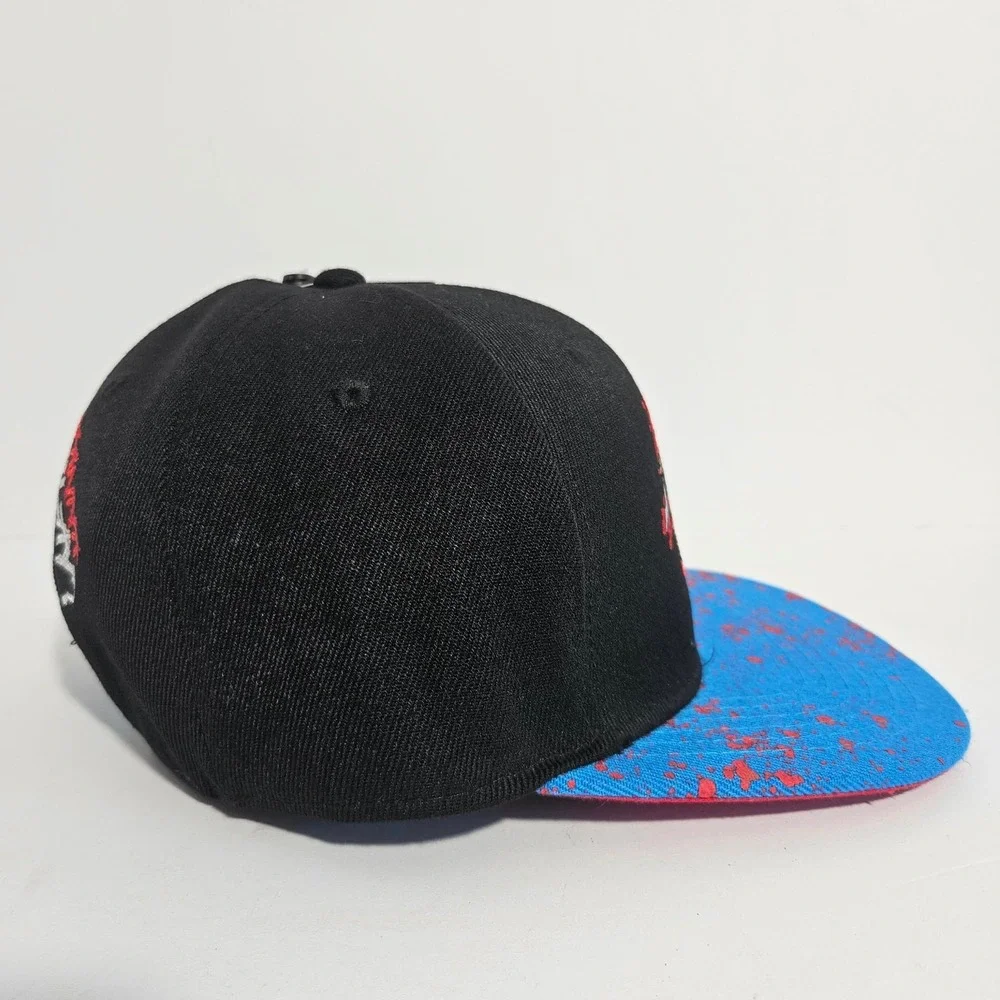Chucky Child's Play Snapback Wanna Play Concept One Horror Black Blue Splatter